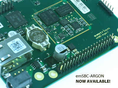 emtrion's emSBC-Argon with STM32MP1 CPU - now available
