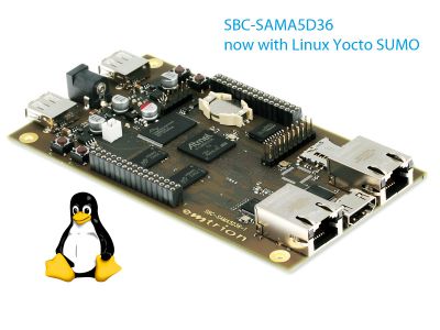 SBC-SAMA5D36 Linux Yocto Sumo Update
