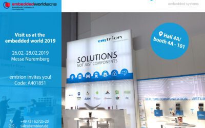 Noch wenige Tage bis zur embedded world 2019