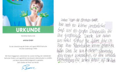 Spendenaktion – Jugend ARCHE Karlsruhe E.V.